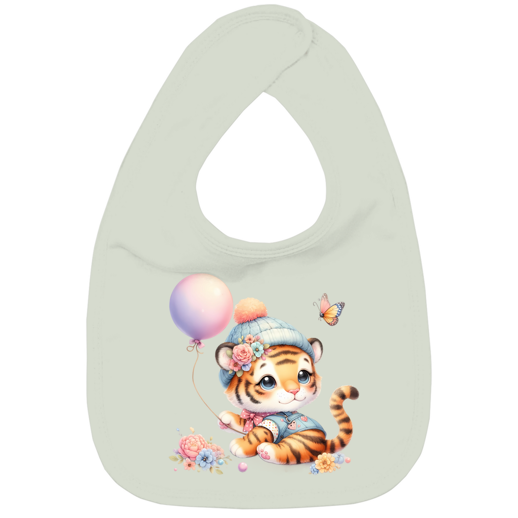 Baby Bio Lätzchen - Kätzchen mit Mütze