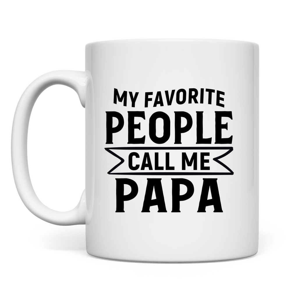Tasse - Lieblingsmenschen sagen Papa zu mir