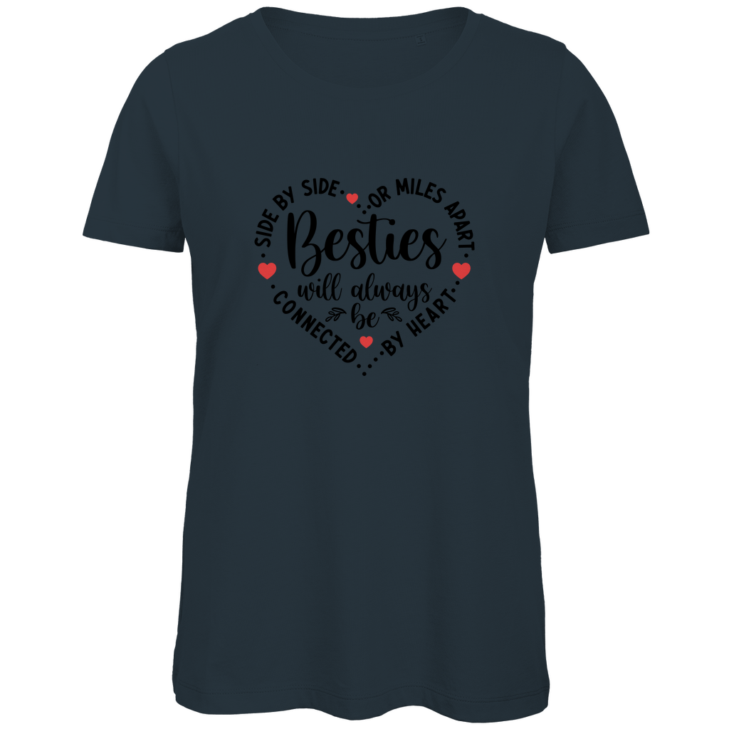 Damen Premium Bio T-Shirt Seite an Seite