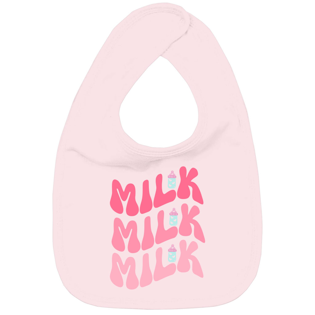 Baby Bio Lätzchen - Milch, Milch, Milch