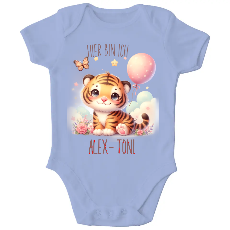 Baby Bio Body - Kätzchen mit Ballon