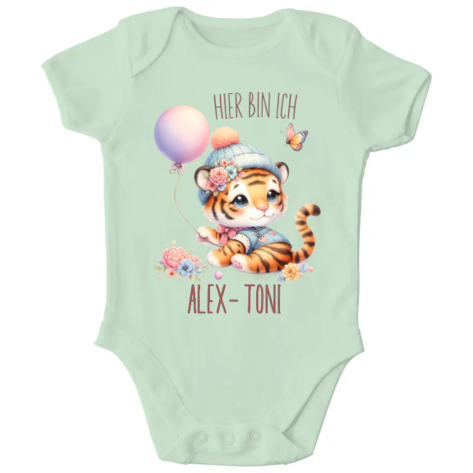 Baby Bio Body - Kätzchen mit Mütze