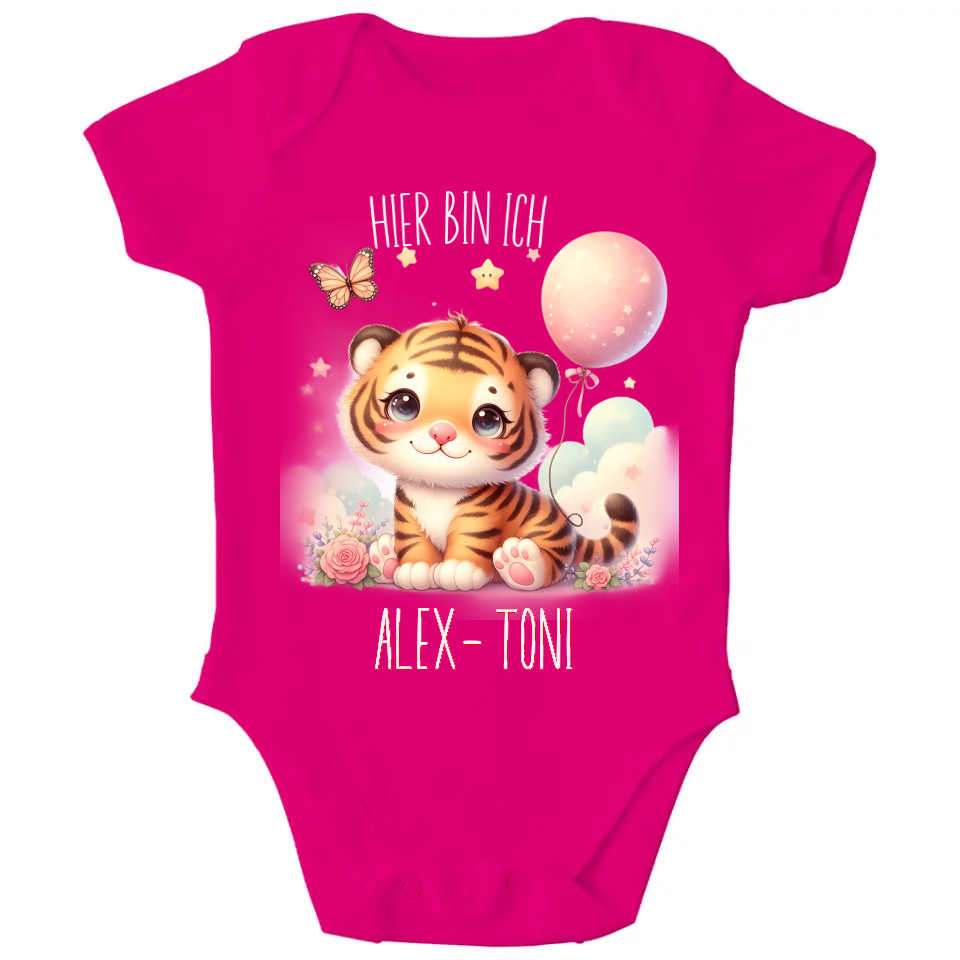 Baby Bio Body - Kätzchen mit Ballon