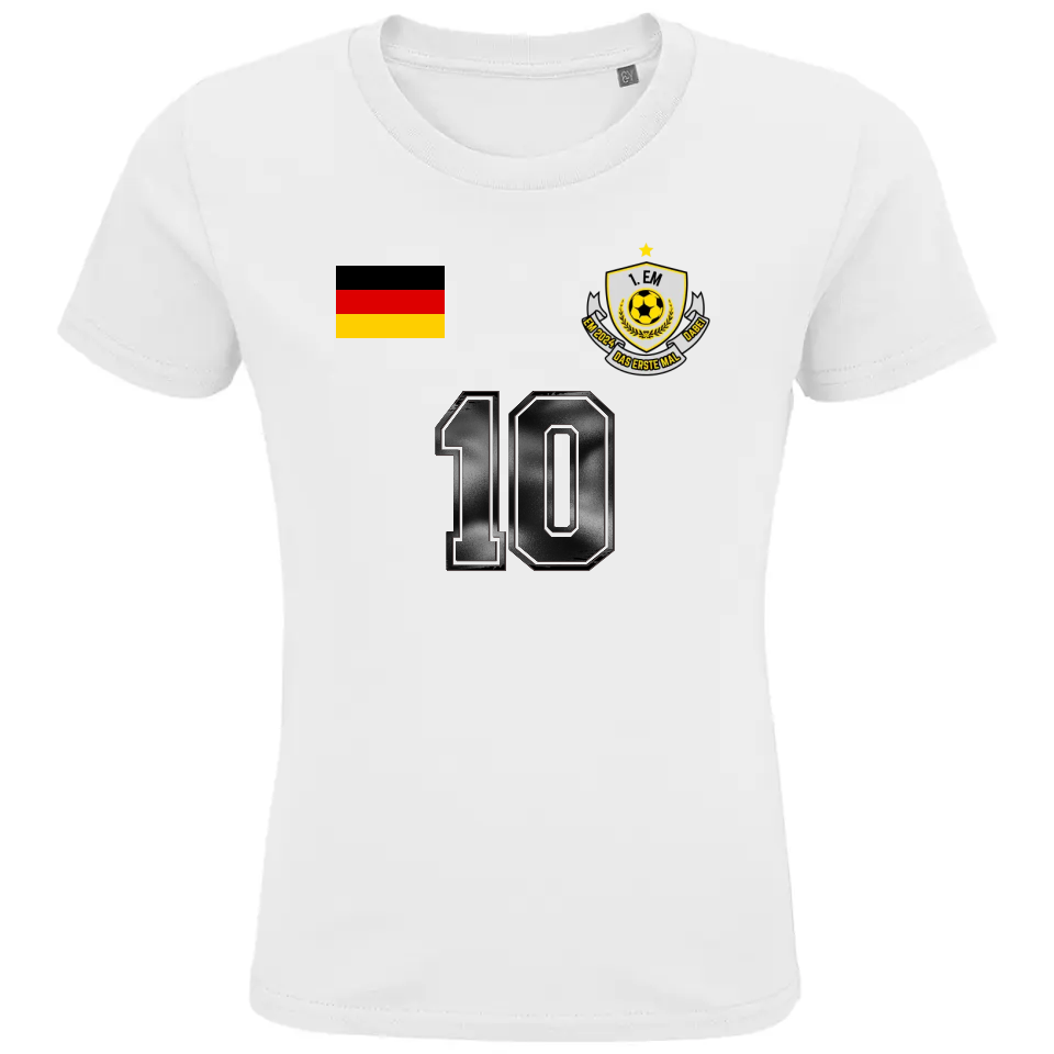 Kids Premium Bio T-Shirt - Meine erste EM