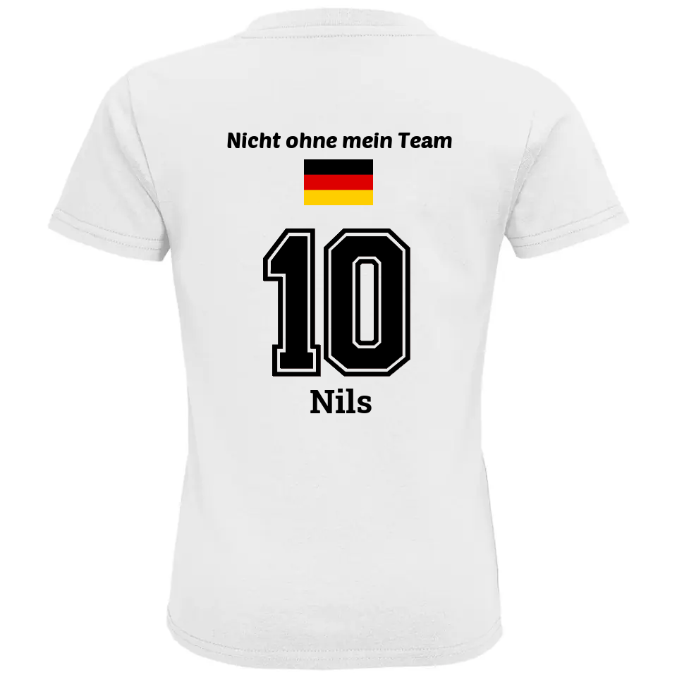 Kids Premium Bio T-Shirt - Meine erste EM