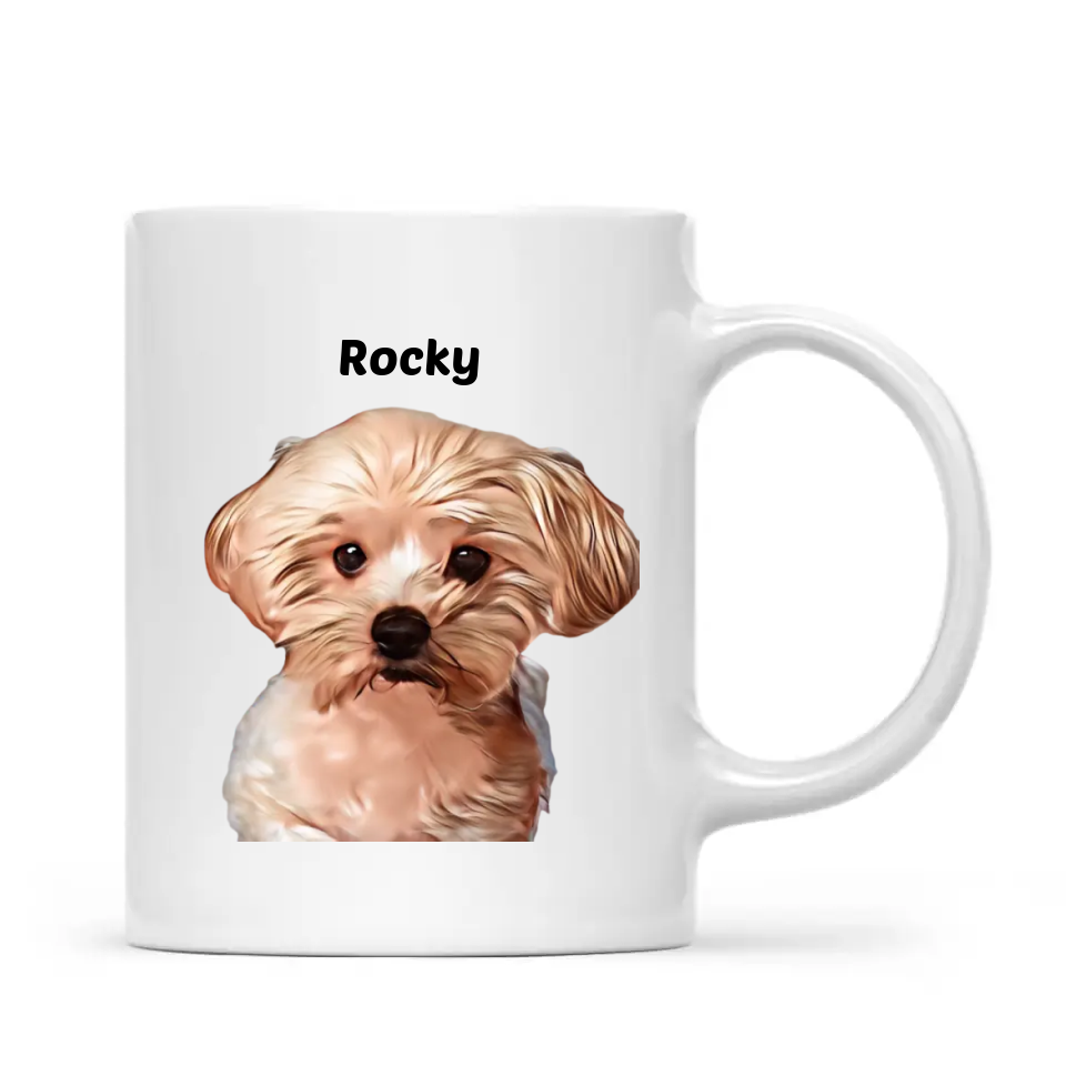 Dein Bild als Comic - Tasse