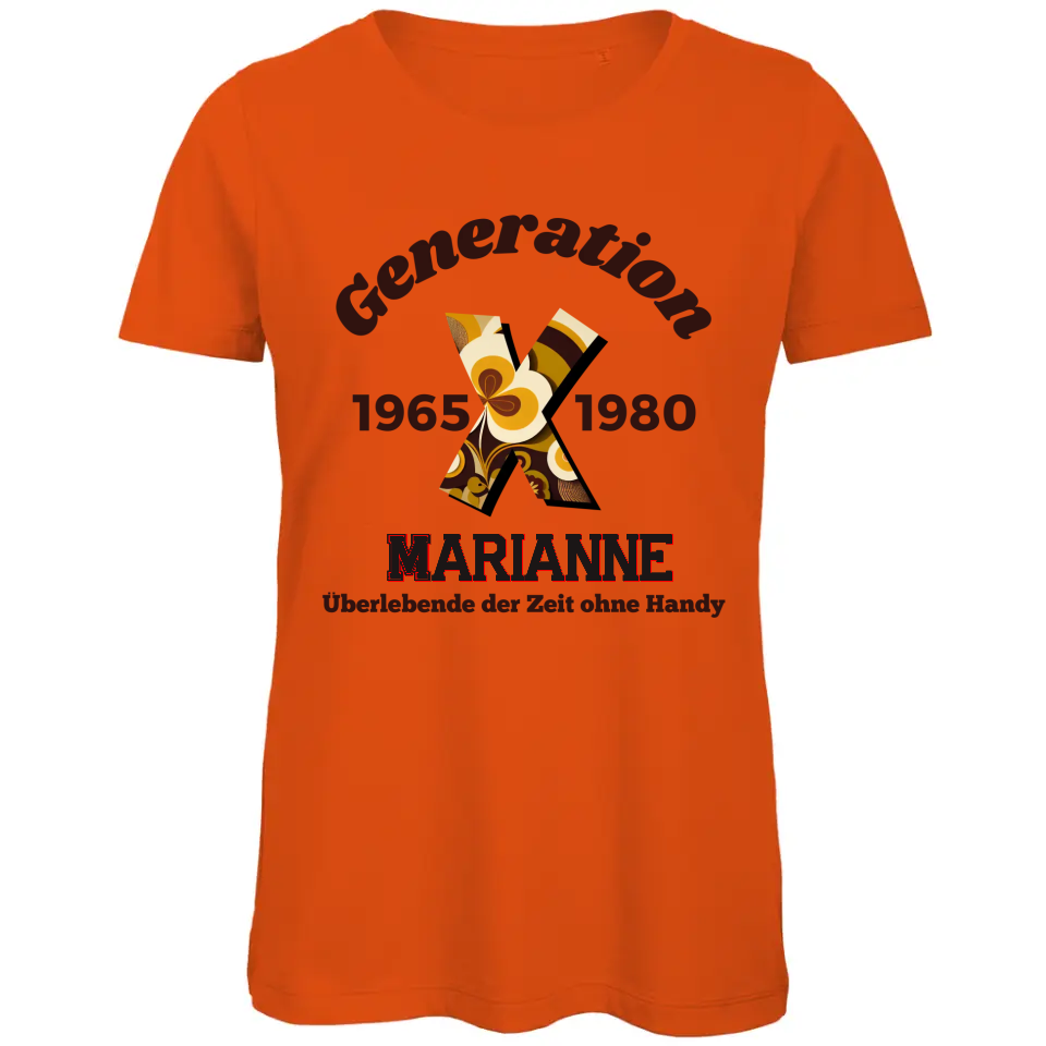 Damen Premium Bio T-Shirt Generation X