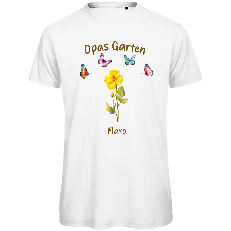 Blumengarten - Herren Premium Bio T-Shirt