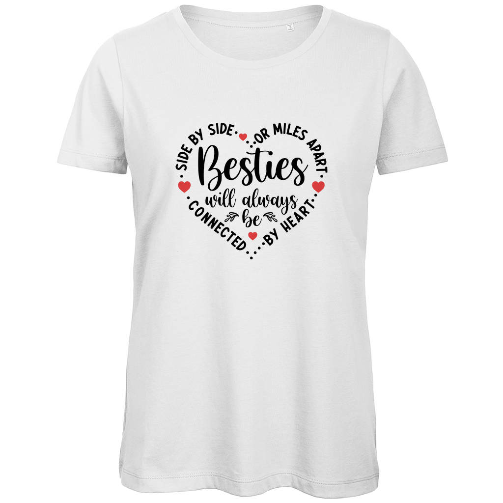 Damen Premium Bio T-Shirt Seite an Seite