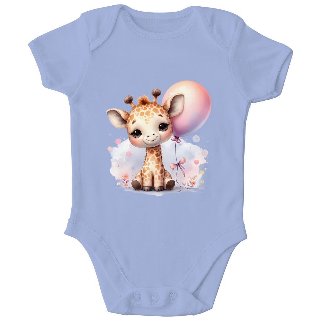 Baby Bio Body - Giraffenbaby mit Ballon