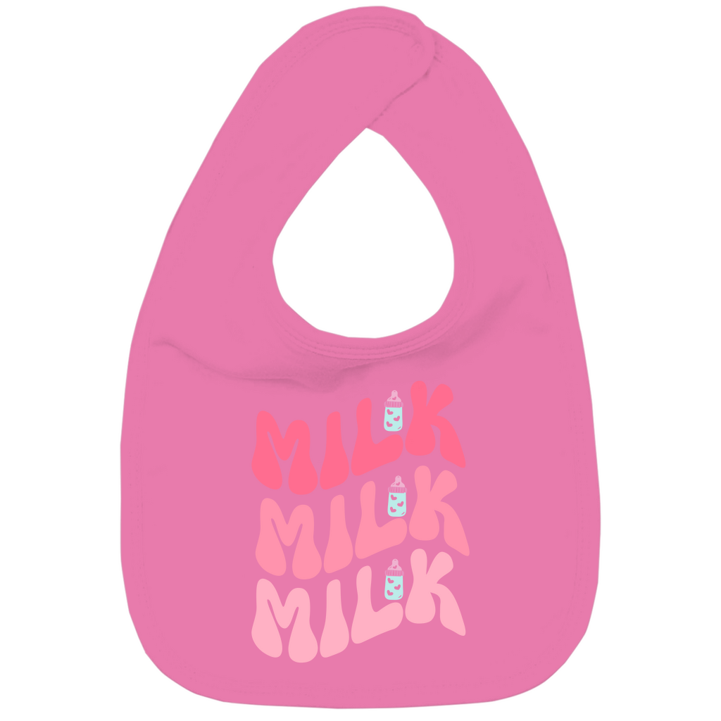 Baby Bio Lätzchen - Milch, Milch, Milch