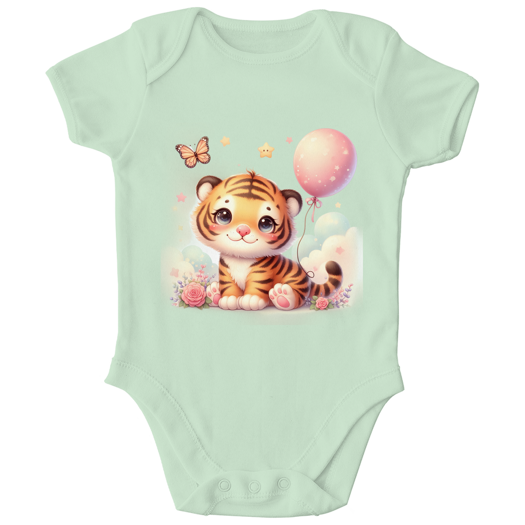 Baby Bio Body - Kätzchen mit Ballon