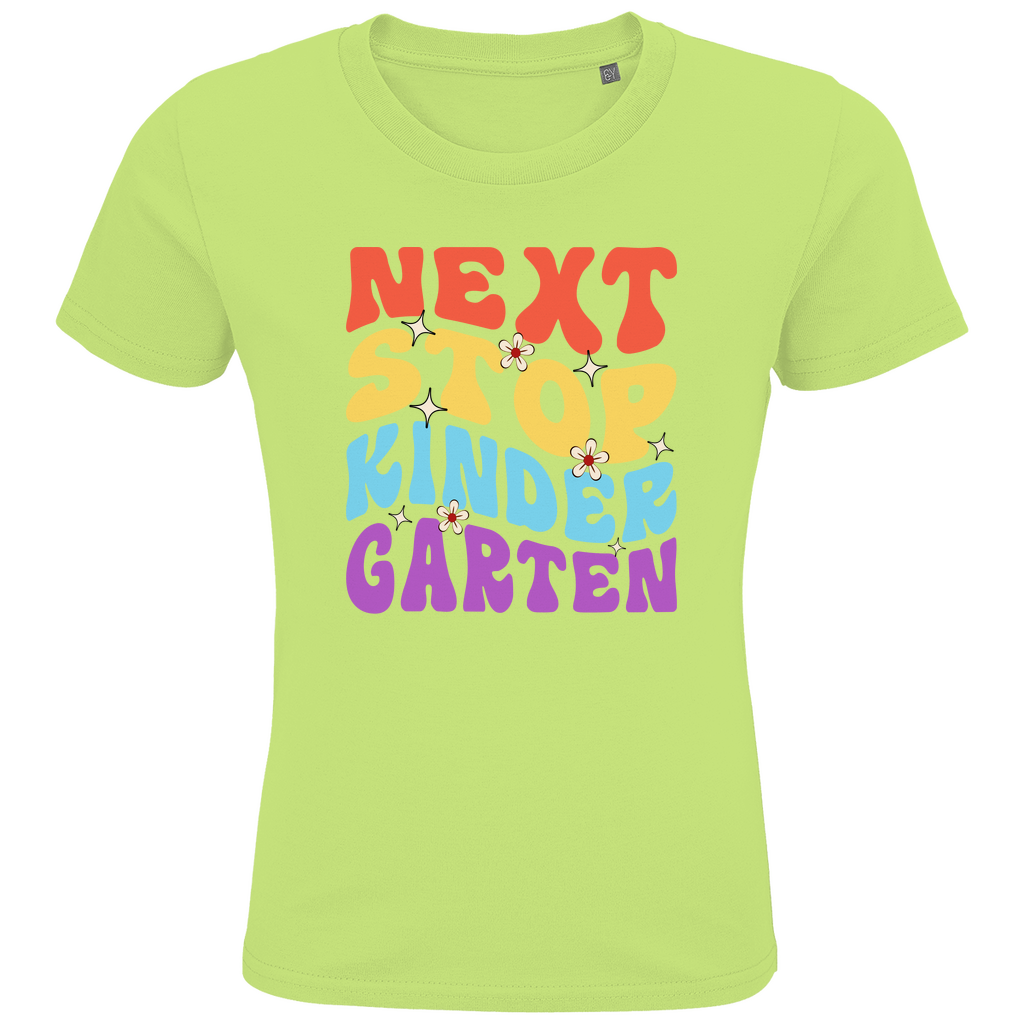 Kids Premium Bio T-Shirt Nächster Halt: Kindergarten