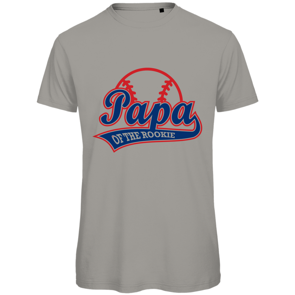 Herren Premium Bio T-Shirt Papa vom Rookie