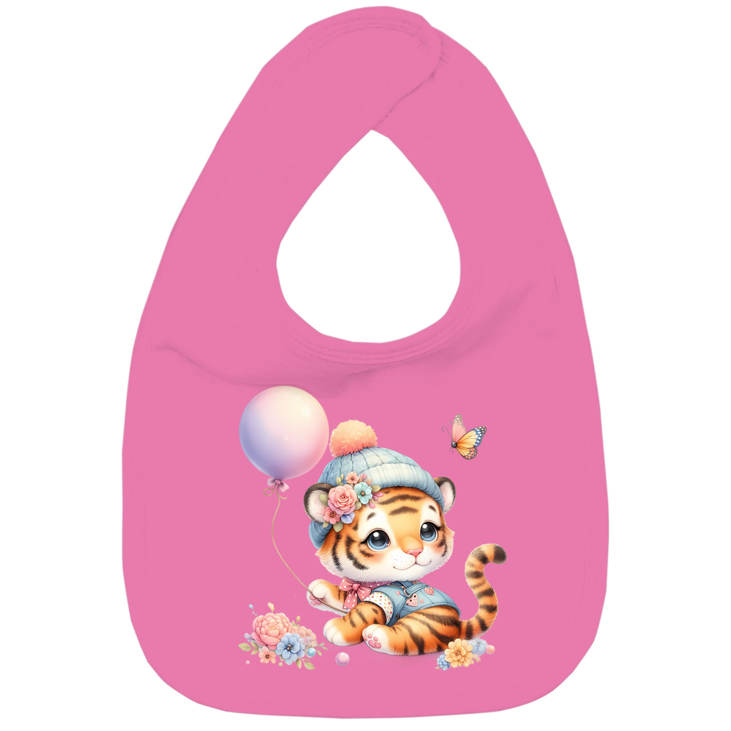 Baby Bio Lätzchen - Kätzchen mit Mütze