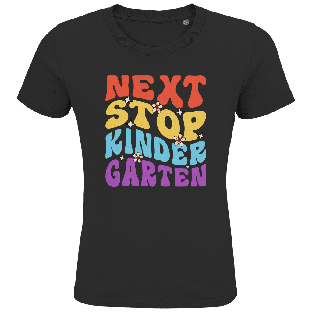 Kids Premium Bio T-Shirt Nächster Halt: Kindergarten