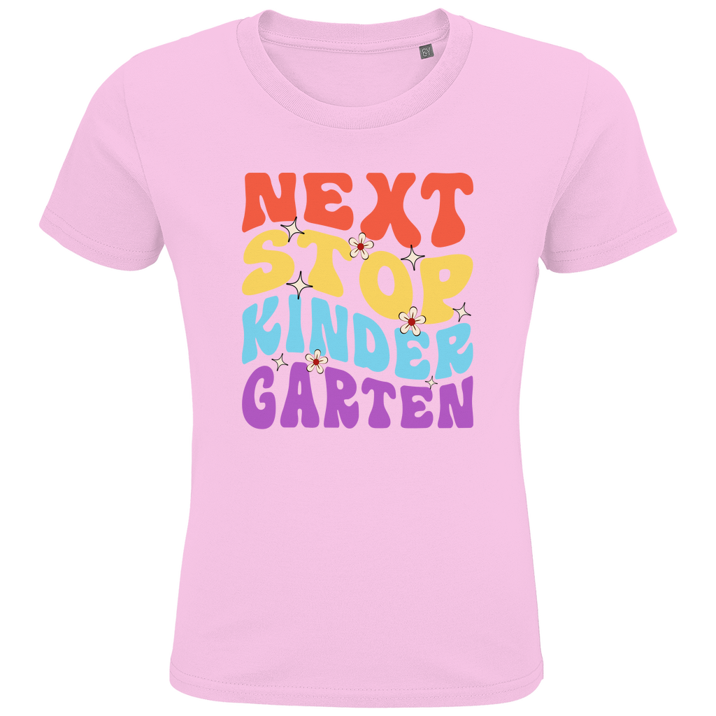 Kids Premium Bio T-Shirt Nächster Halt: Kindergarten