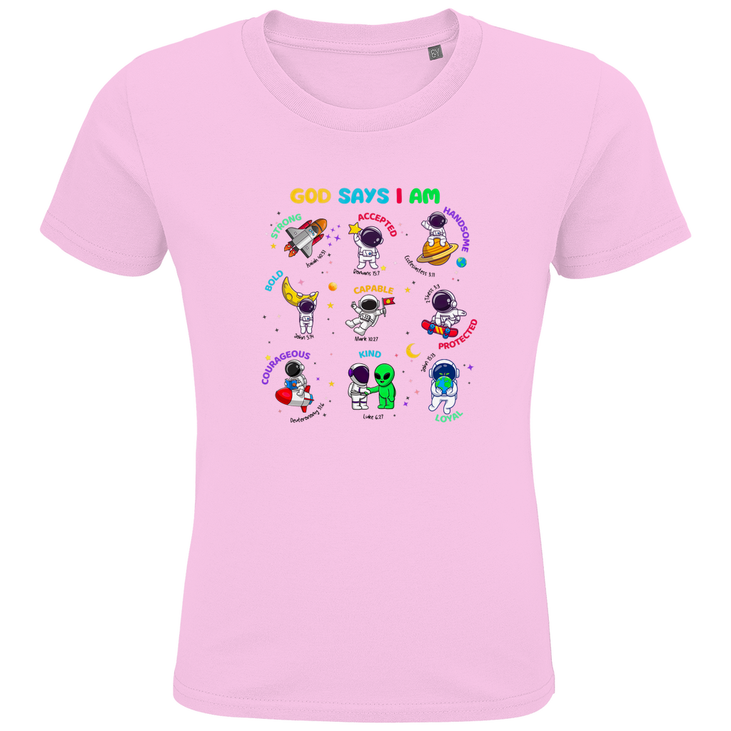 Kids Premium Bio T-Shirt Gott sagt, ich bin ...