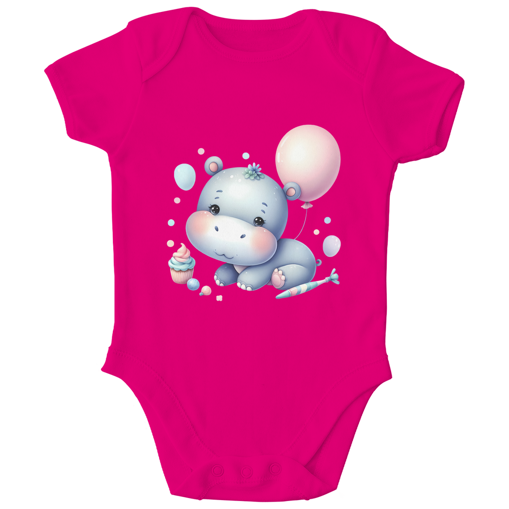 Baby Bio Body - Hippo mit Cupcake