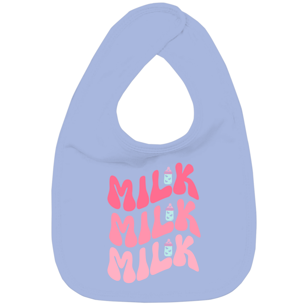 Baby Bio Lätzchen - Milch, Milch, Milch