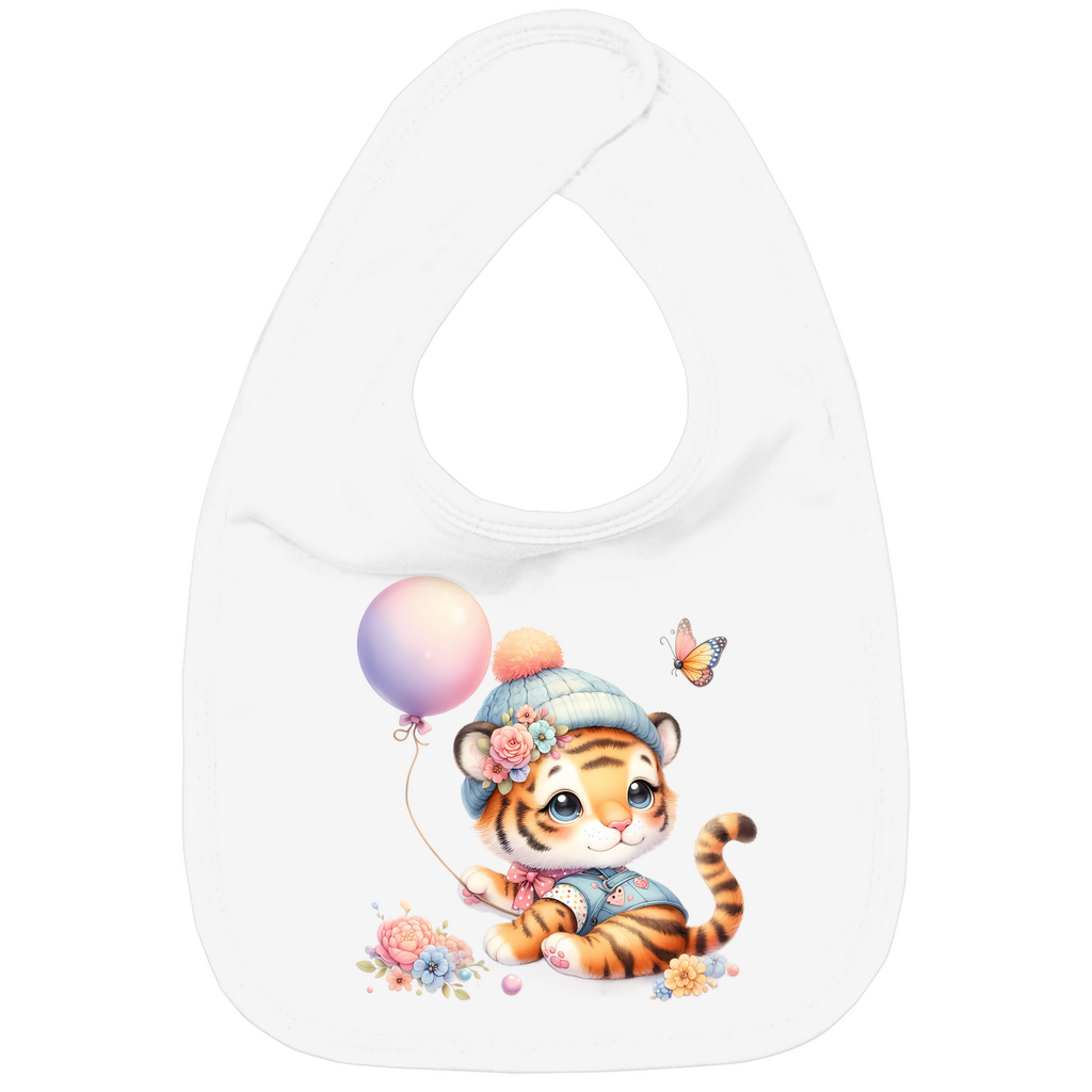Baby Bio Lätzchen - Kätzchen mit Mütze