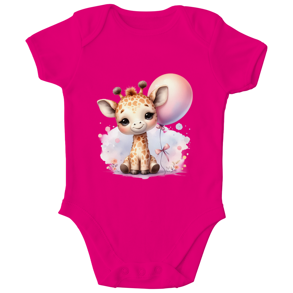 Baby Bio Body - Giraffenbaby mit Ballon