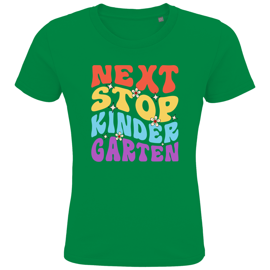 Kids Premium Bio T-Shirt Nächster Halt: Kindergarten