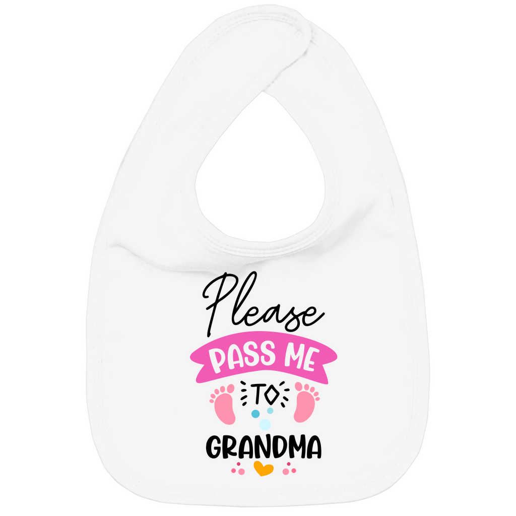 Baby Bio Lätzchen - Bitte bringe mich zur Oma