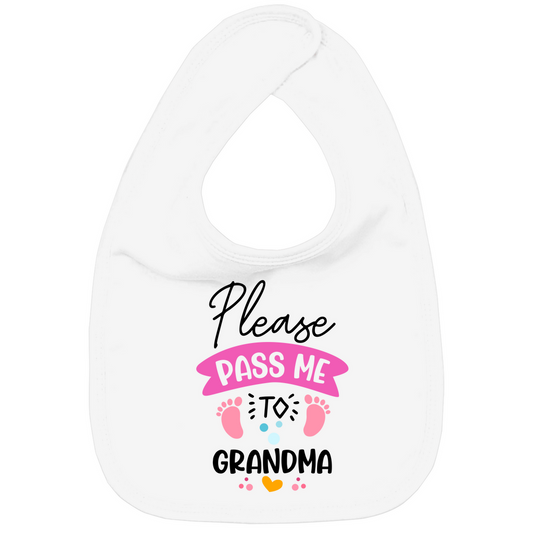 Baby Bio Lätzchen - Bitte bringe mich zur Oma