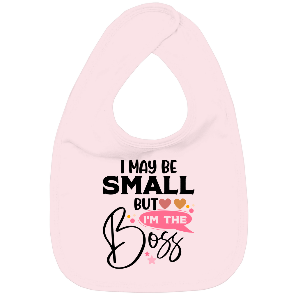 Baby Bio Lätzchen - Ich mag klein sein, aber ich bin hier der Boss