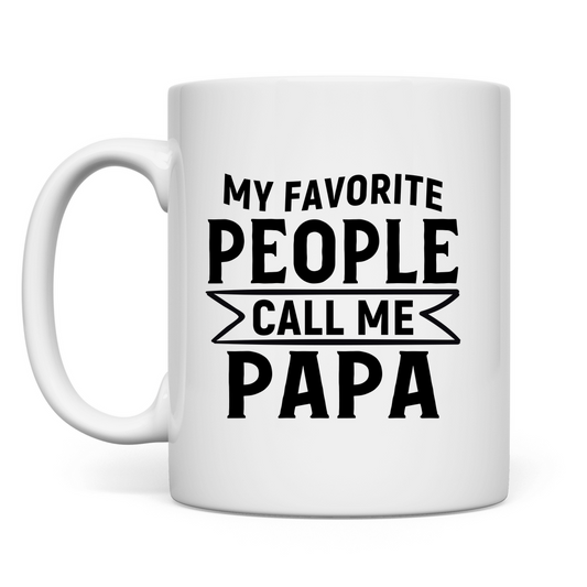 Tasse - Lieblingsmenschen sagen Papa zu mir