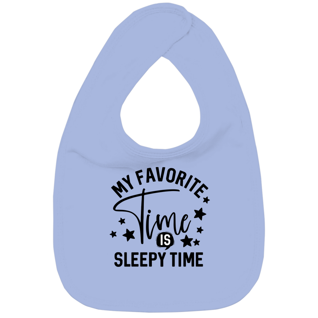 Baby Bio Lätzchen - Lieblingszeit ist Schlafenszeit