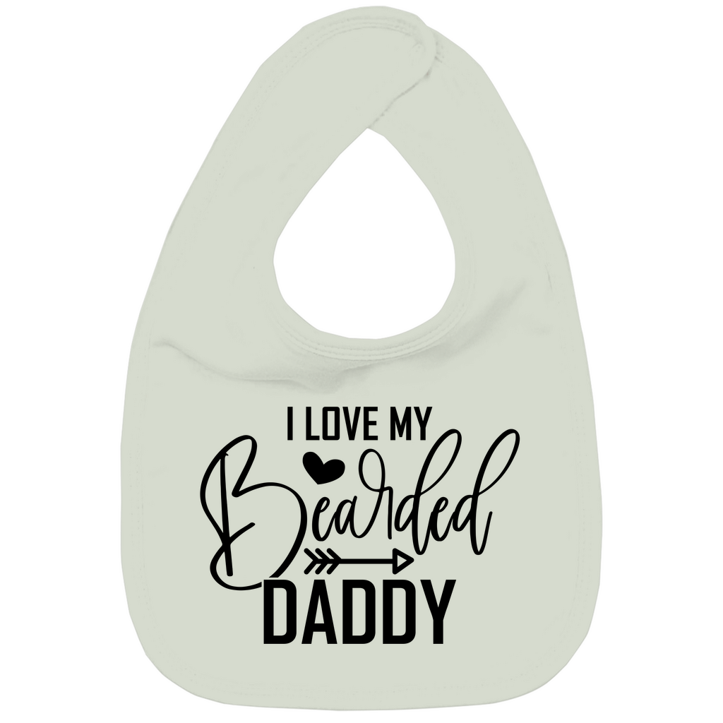 Baby Bio Lätzchen - Ich liebe meinen bärtigen Papa