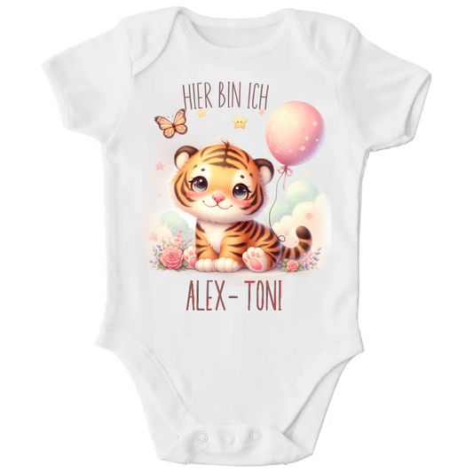 Baby Bio Body - Kätzchen mit Ballon