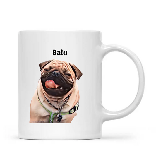 Dein Bild als Comic - Tasse