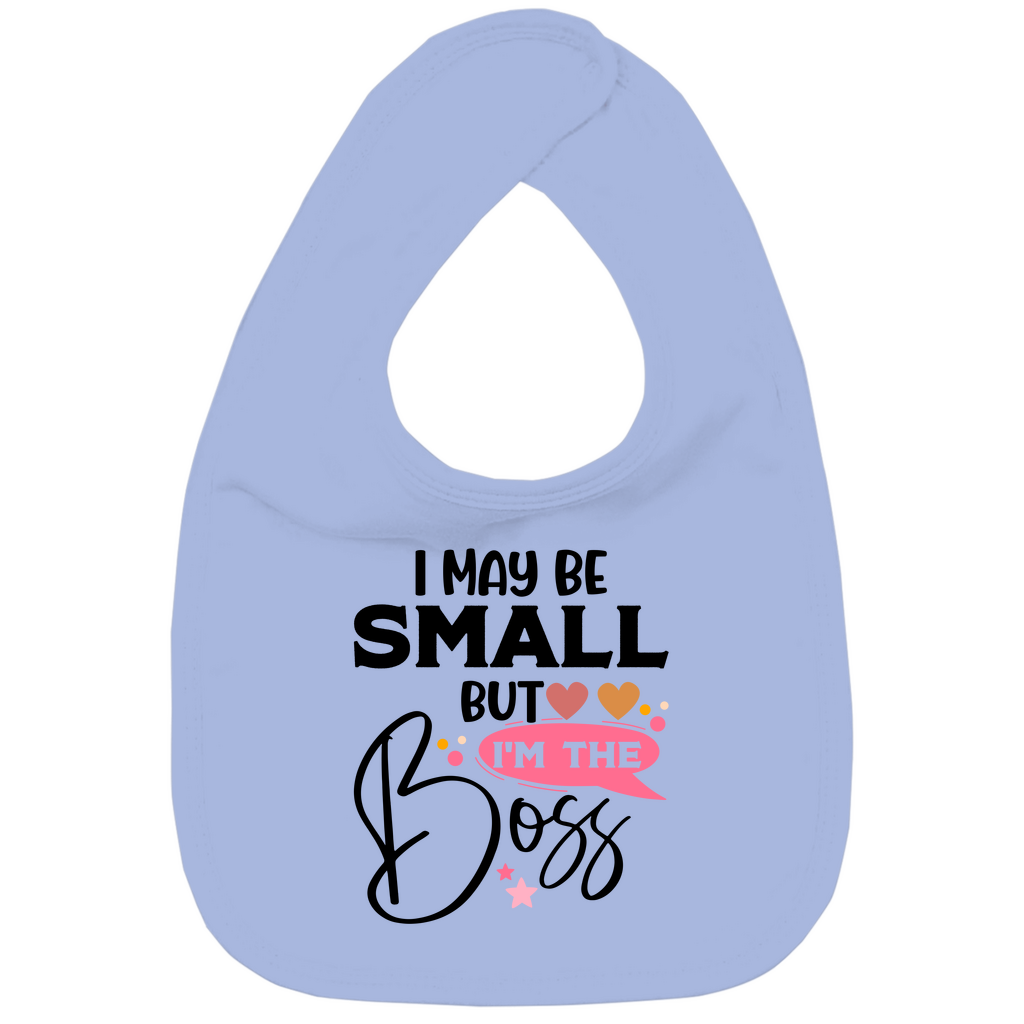 Baby Bio Lätzchen - Ich mag klein sein, aber ich bin hier der Boss