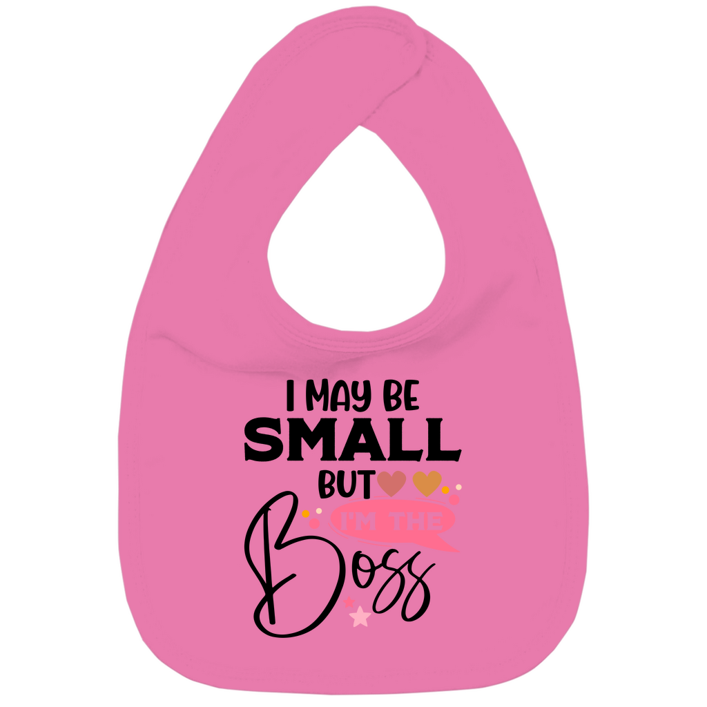 Baby Bio Lätzchen - Ich mag klein sein, aber ich bin hier der Boss