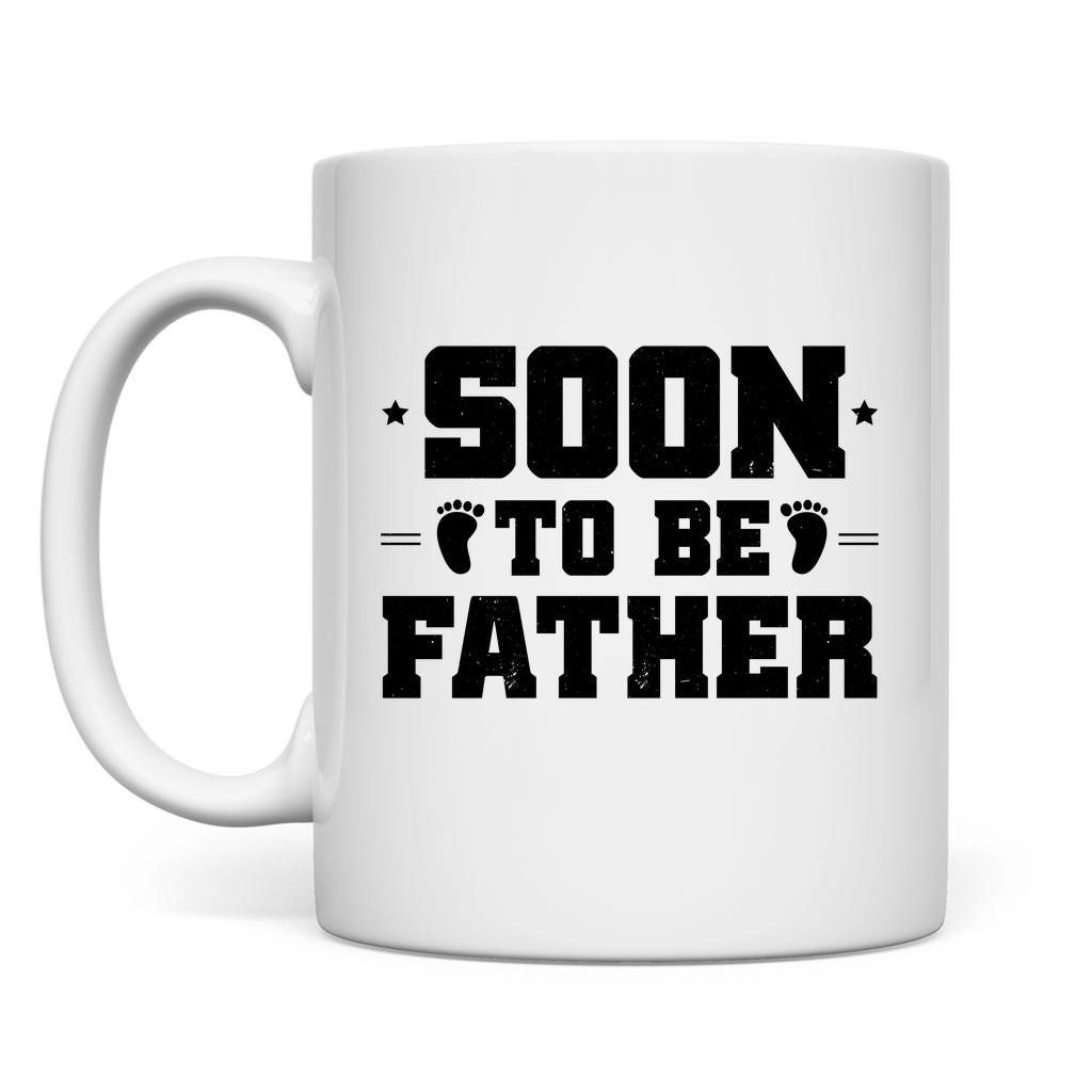 Tasse Bald Papa - schwarz