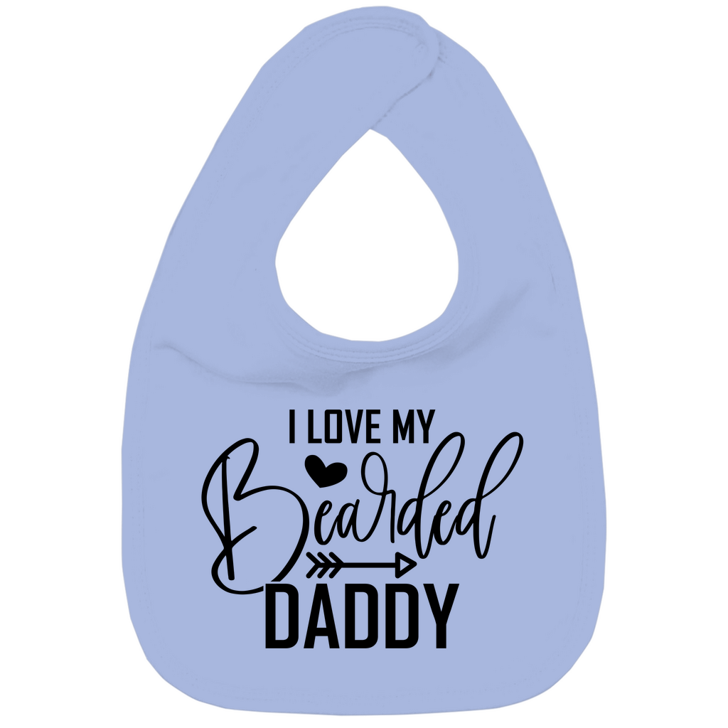 Baby Bio Lätzchen - Ich liebe meinen bärtigen Papa