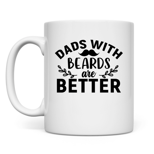 Tasse - Väter mit Bärten sind die Besten