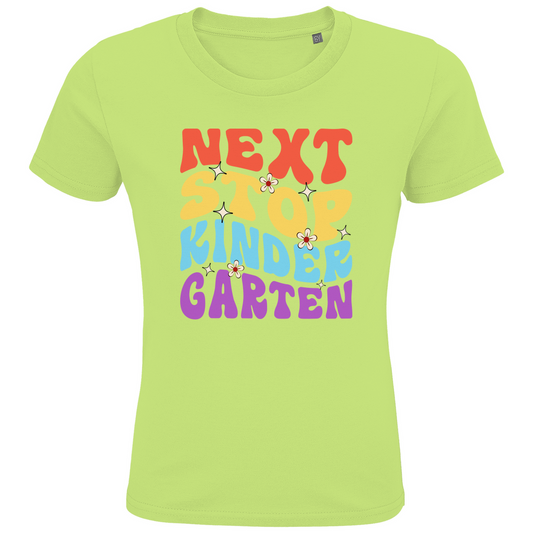 Kids Premium Bio T-Shirt Nächster Halt: Kindergarten