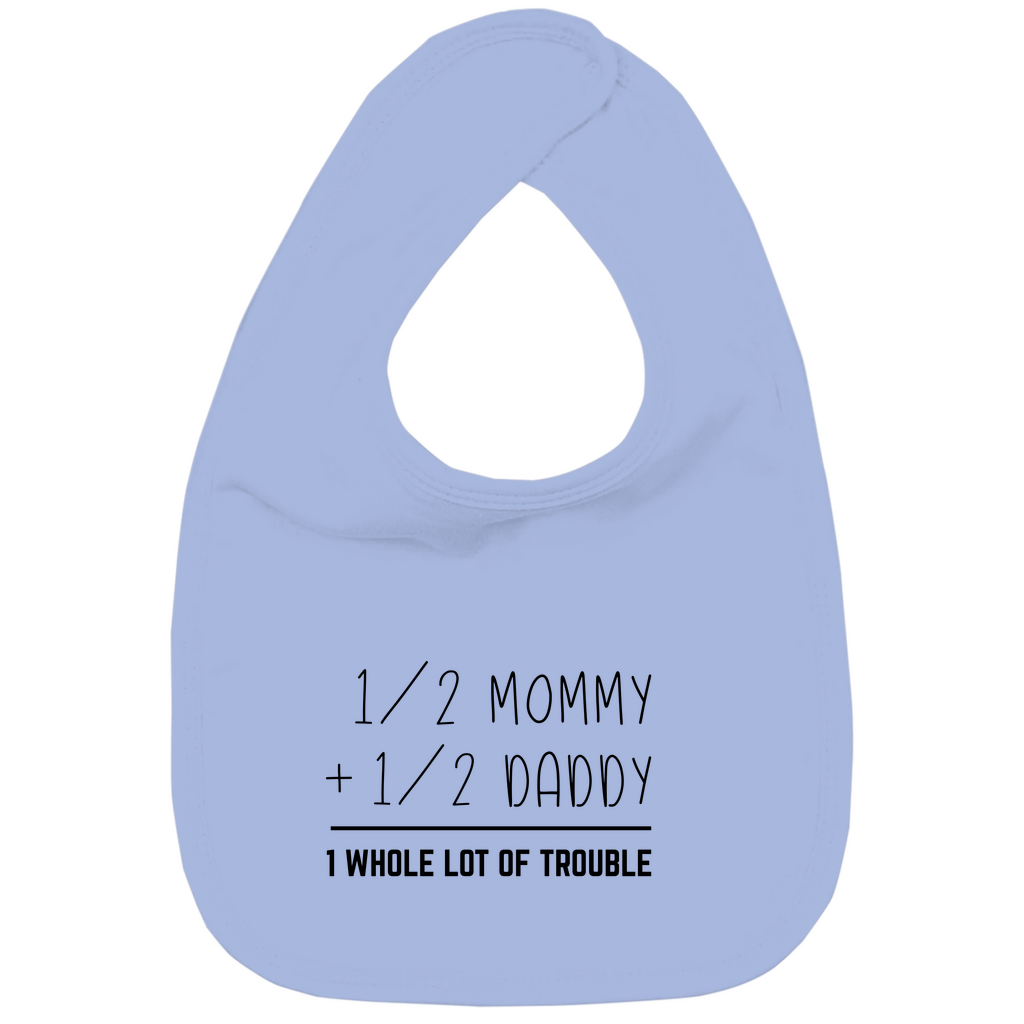 Baby Bio Lätzchen - Halb Mama, halb Papa= Chaos