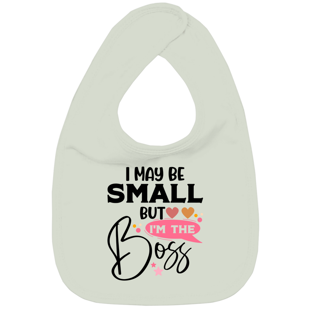 Baby Bio Lätzchen - Ich mag klein sein, aber ich bin hier der Boss