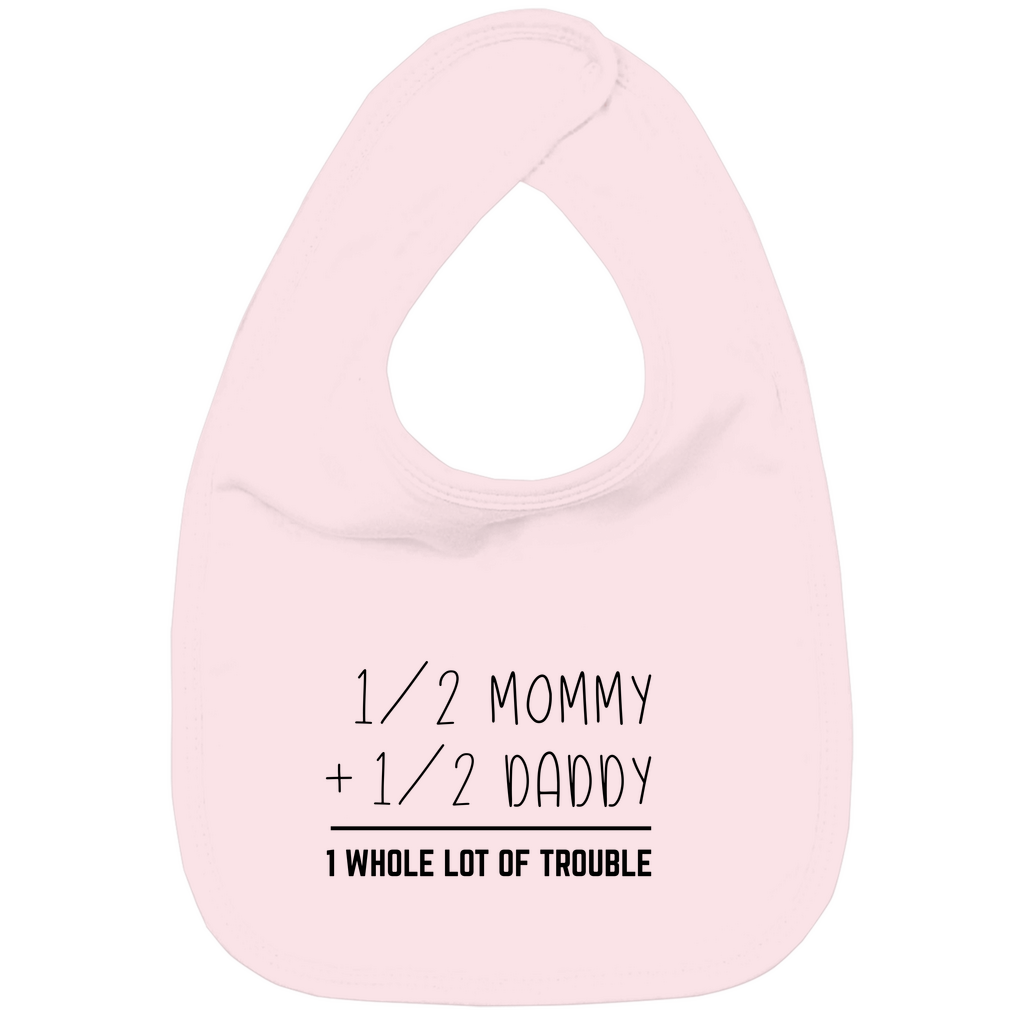 Baby Bio Lätzchen - Halb Mama, halb Papa= Chaos