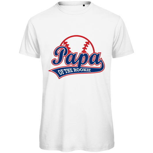 Herren Premium Bio T-Shirt Papa vom Rookie