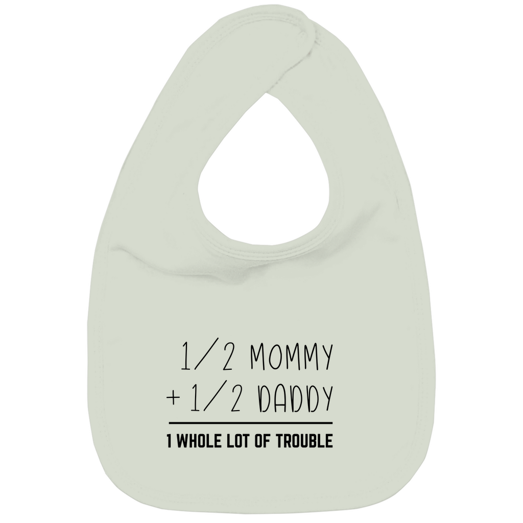 Baby Bio Lätzchen - Halb Mama, halb Papa= Chaos