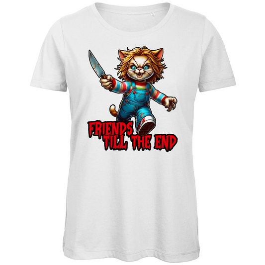 Damen Premium Bio T-Shirt Freunde bis zum Ende