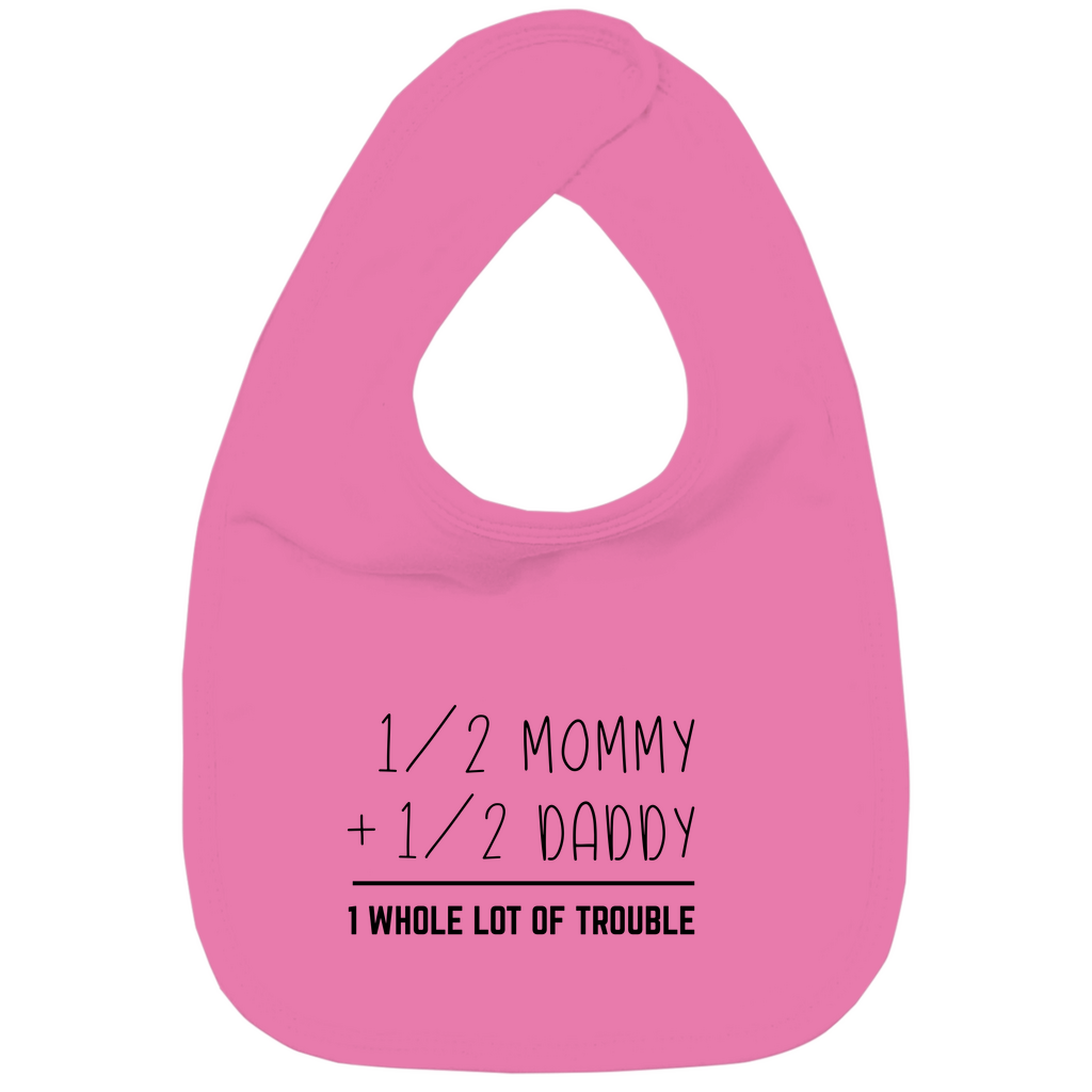 Baby Bio Lätzchen - Halb Mama, halb Papa= Chaos