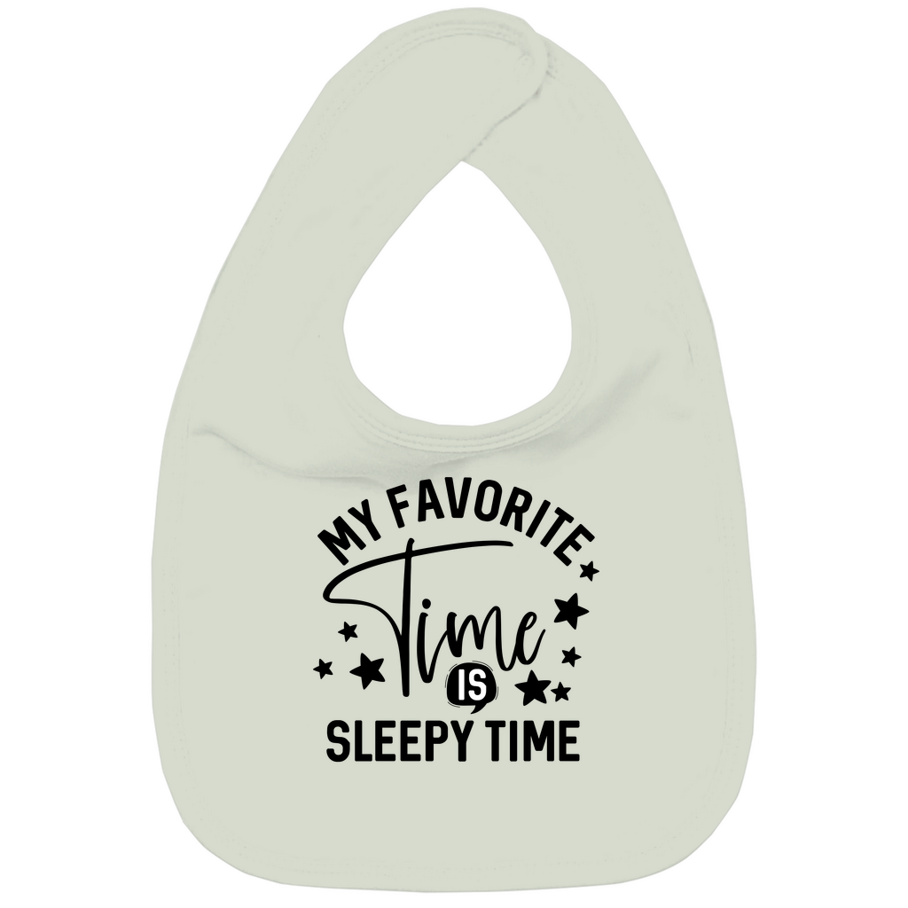 Baby Bio Lätzchen - Lieblingszeit ist Schlafenszeit